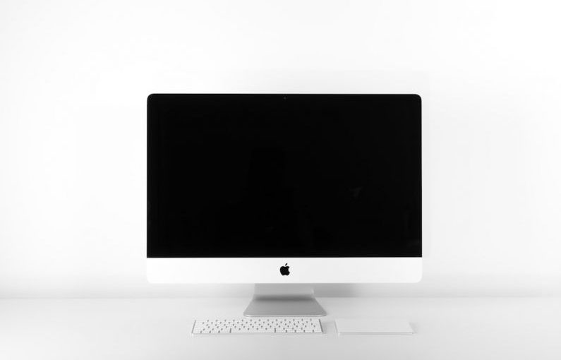 Monitor - silver iMac