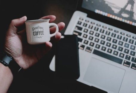 Tiny Computer - White Ceramic Cup