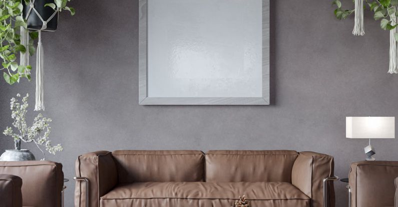 Beginner Project - Living Room, Interior MockUp B_02, 3D Rendering