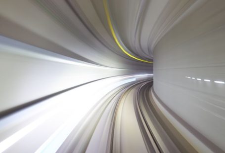 Network Speed - time lapse photography of tunnel