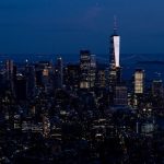 Edge Computing - city skyline during night time